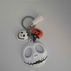 Jack Skellington Nightmare Before Christmas Hollow Mask Keychain